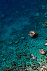 Fototapeta na wymiar Aerial view of Ionian sea, Zakynthos, Greece
