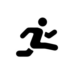 jump icon design vector