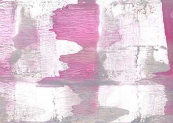 Gray pink background. Abstract watercolor painting texture