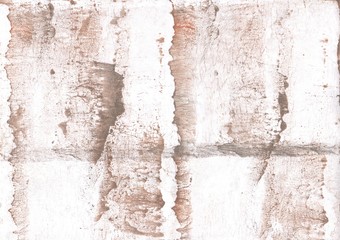 Light brown tides. Abstract watercolor background. Painting texture