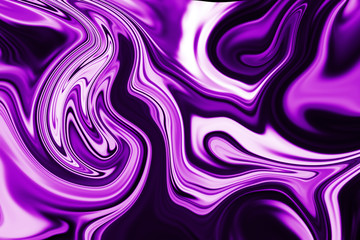 Abstract background of colorful liquid liner. Abstract texture of liquid acrylic.