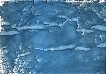 Blue watercolor. Abstract painting background. Watercolor texture