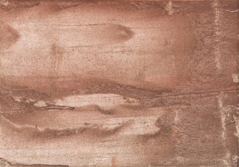Brown watercolor. Abstract watercolor background. Painting texture