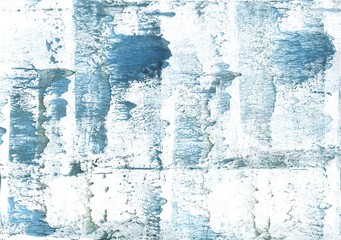 Blue stains. Abstract watercolor background. Painting texture