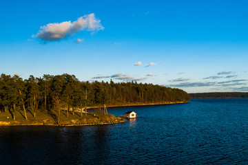 Kaunas Reservoir Artificial Lake