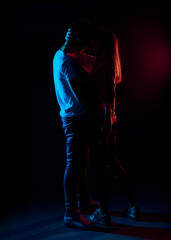 Intimate passion shot