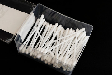swabs, cotton buds, cotton swabs for cleaning the ear,