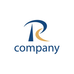 pc logo design ,RC letter vector