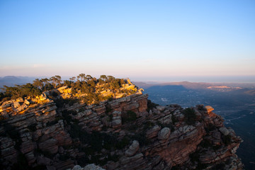 Fototapeta premium views from the Garbi mountain, valencia