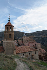 Fototapeta na wymiar town of albarracin province of teruel
