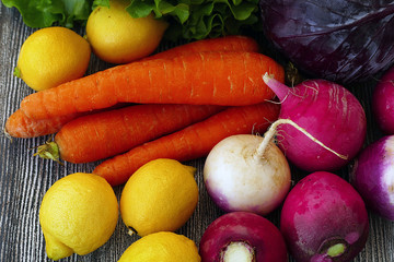 fruits and vegetables