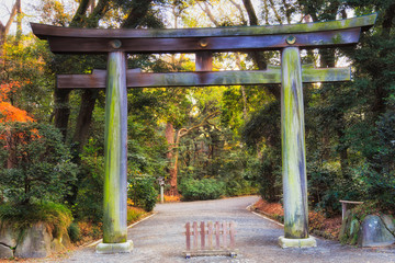 JP Tokyo Meiji Park gate