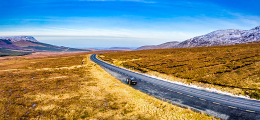 Aerial The R Highway Close