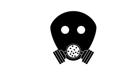 Gas Mask  Icon For Web Design And Desktop