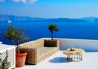 Fototapeta na wymiar Griechenland Thira Santorini