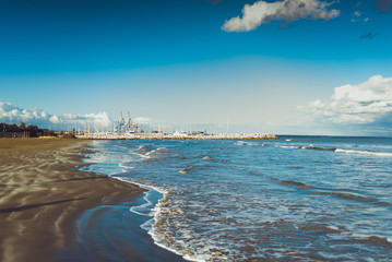Larnaca Cyprus sea view