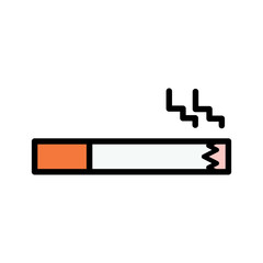 cigarette icon design vector template