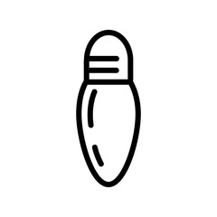 christmas light bulb icon design vector template