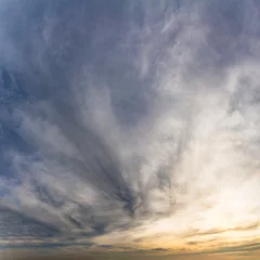 Poster Fantastic clouds at sunrise © StepStock