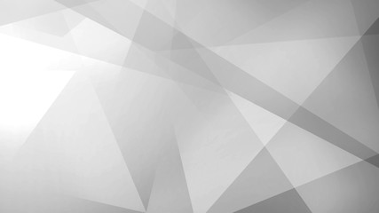 Obraz premium Creative White Abstract Triangle Background