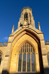 YORK, NORTH YORKSHIRE/UK - FEBRUARY 20 : View of St Helen Stonegate church in York, North Yorkshire on February 20, 2020