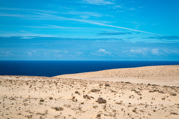 Istmo de la Pared - Fuerteventura at its narrowest point. Stone desert