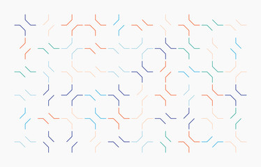 Linear Abstract Vector Pattern Design