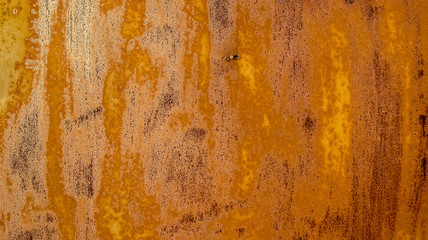 Background rusty sheet of metal close up