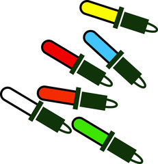 Christmas light icon