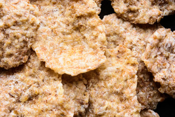 close up of corn flakes