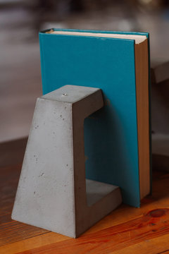 Concrete Book Holder