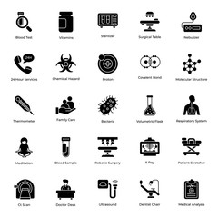  Medical Technology Filled Icons Pack 