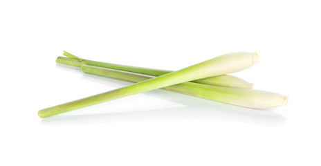 Lemon grass isolated on white background