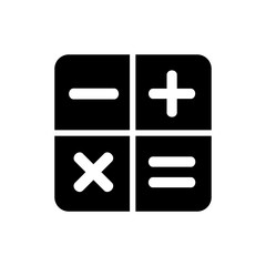calculator icon design vector template