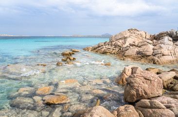 Fototapeta na wymiar Spiaggia Capriccioli, Sardinia, Italy