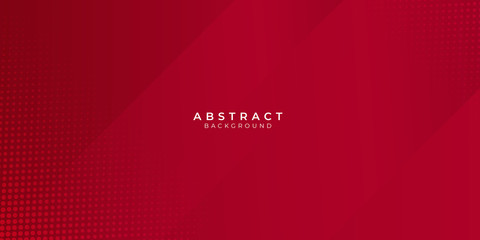 Obraz premium Red line stripe modern presentation background with halftone.