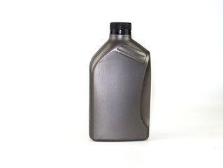 engine oil lubricant isolated on white background