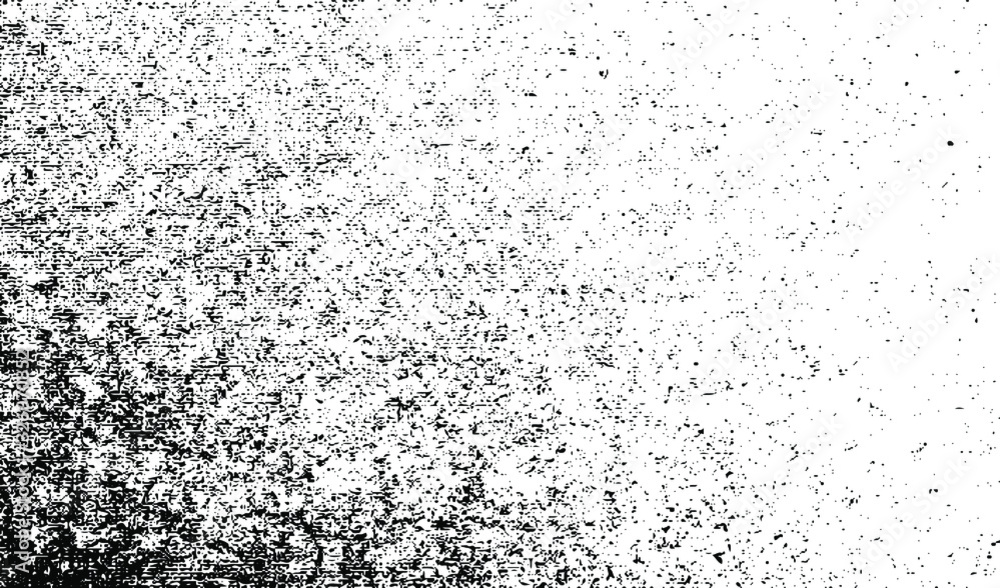 Poster abstract vector noise vanishing. subtle grunge texture overlay with fine particles isolated on a whi