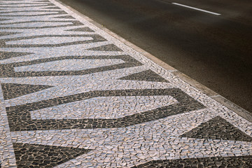 Fototapeta premium Portugal tile pavement