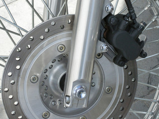 Motorcycle disc brakes