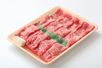 牛肉　すき焼き