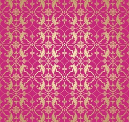 Paisley floral pattern , textile swatch , India	