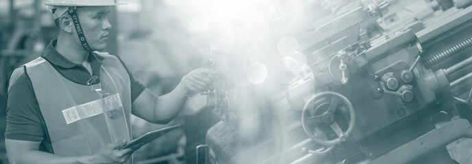 Professional asian worker team, quality control, stand maintenance, talk in the Warehouse factory....