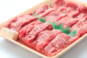 牛肉　すき焼き