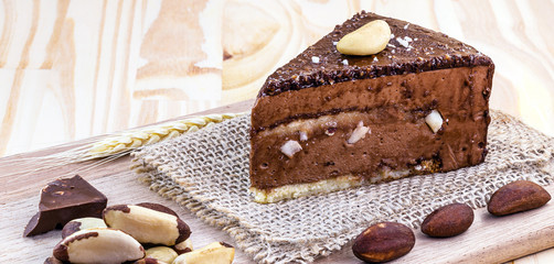Brazilian chocolate with Amazon nuts. Known in Brazil as 