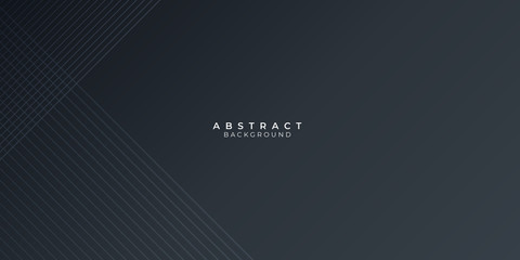 Fototapeta premium Czarne tło streszczenie prezentacji z wzorem linii.