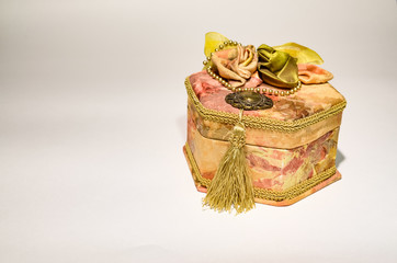 gift box with bow isolated on white background