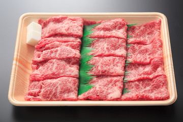 牛肉　すき焼き