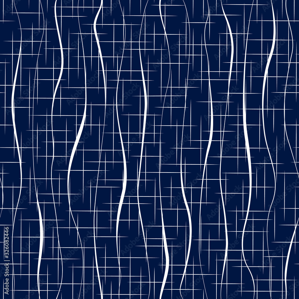 Poster abstract design color trends. repeating stylish background trendy blue color. seamless pattern. back
