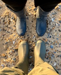 Wellies On The Beach
